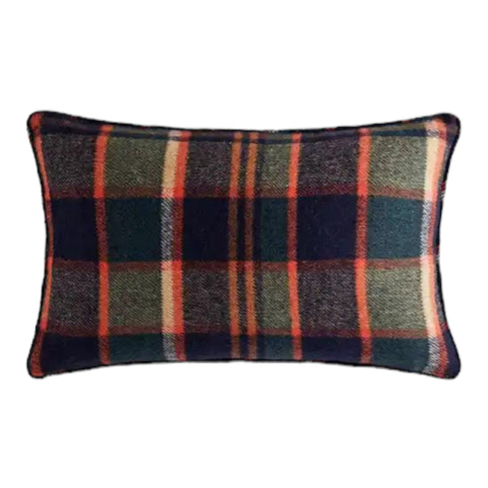 Scottish Plaid Lumbar Pillow