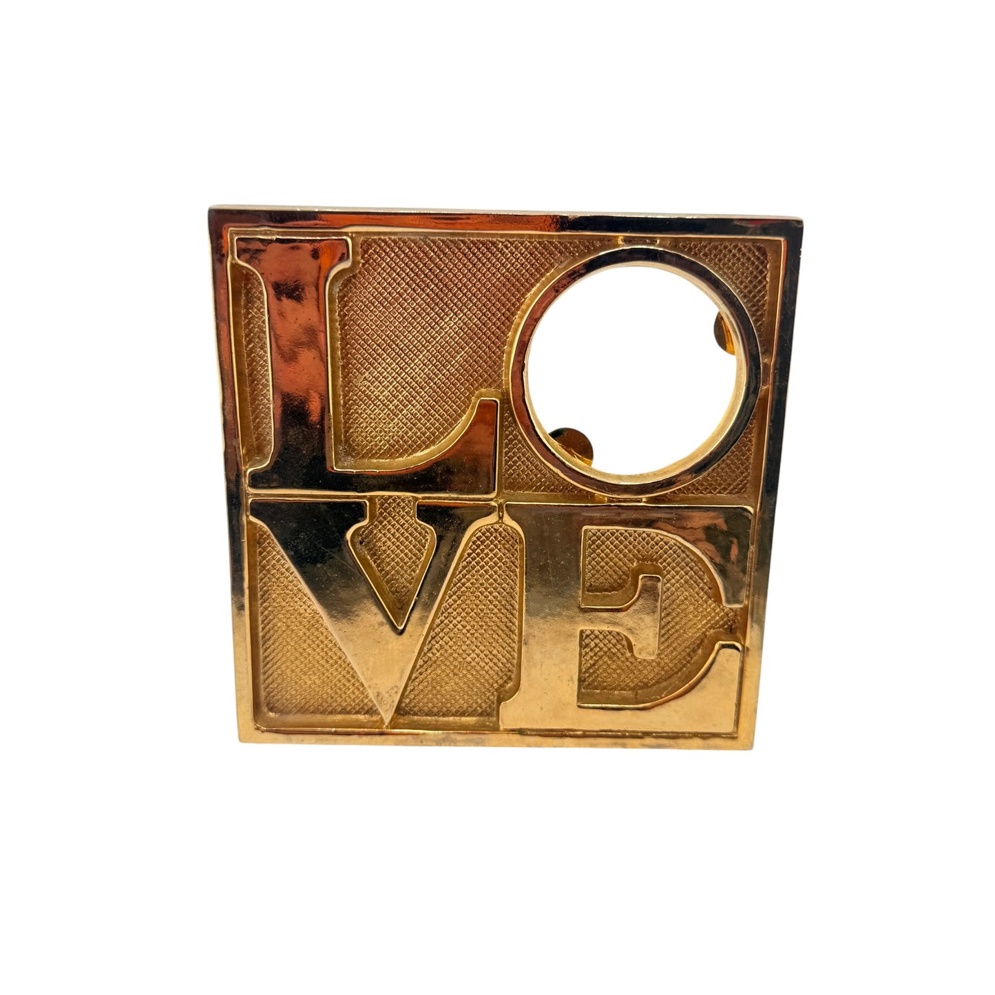 
                  
                    Vintage Brass LOVE Sculpture — Indiana Style - Curated Home Decor
                  
                