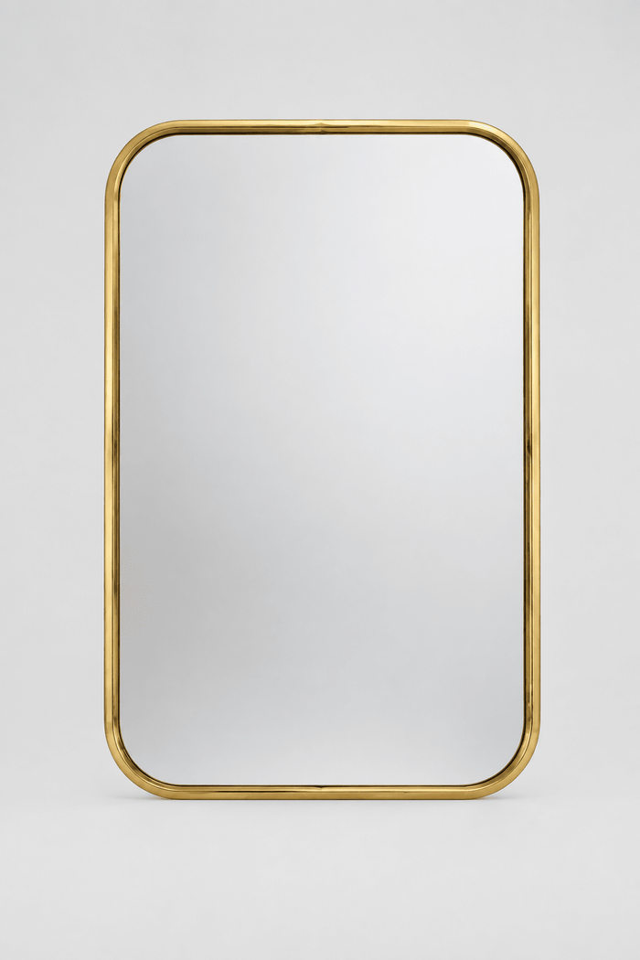 Handmade Brass Mirror