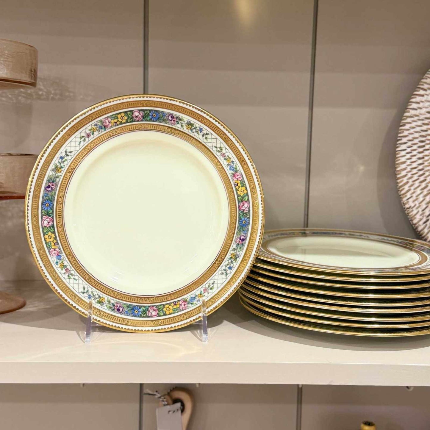 
                  
                    Floral Trim European Style China Set/10 - Curated Home Decor
                  
                