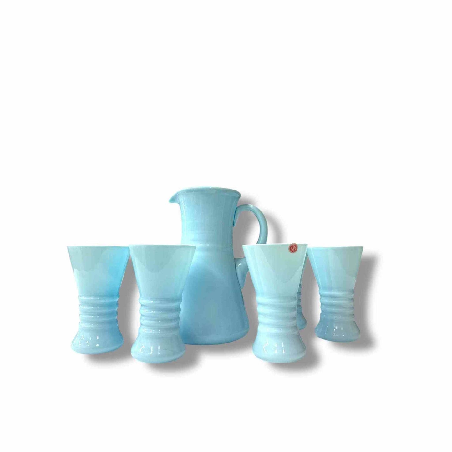 
                  
                    Vintage Italian opaline glassware Serving set of 6 - Curated Home Decor
                  
                