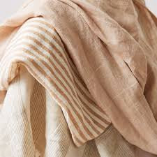 Tangier Stripe Linen Tea Towel