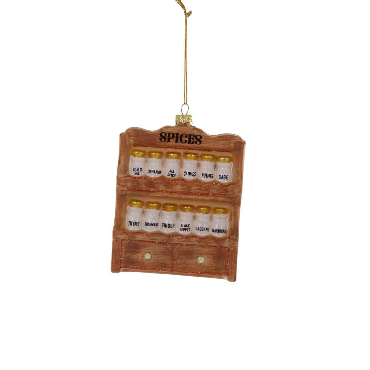 Vintage Spice Rack Glass Ornament – Cody Foster & Co - Curated Home Decor