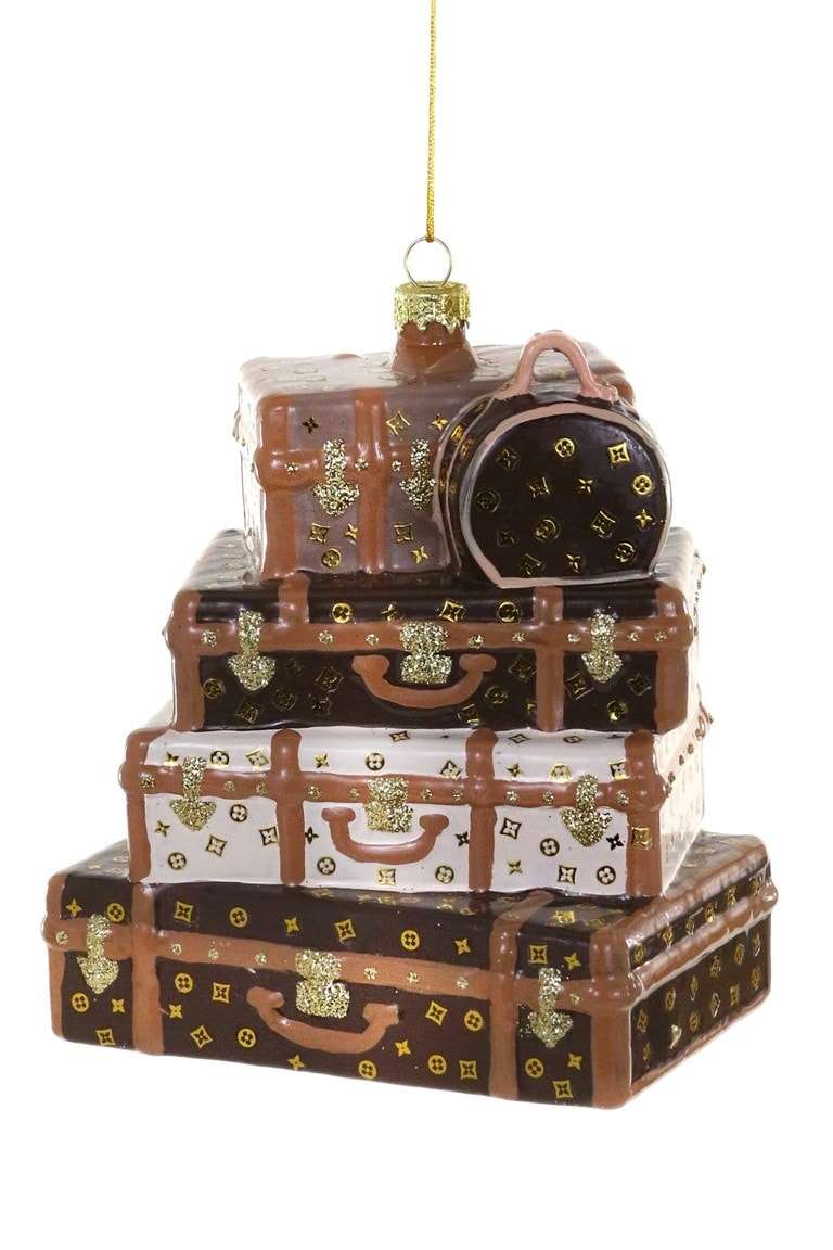 STACKED LUXURY LUGGAGE - Curated Home Decor