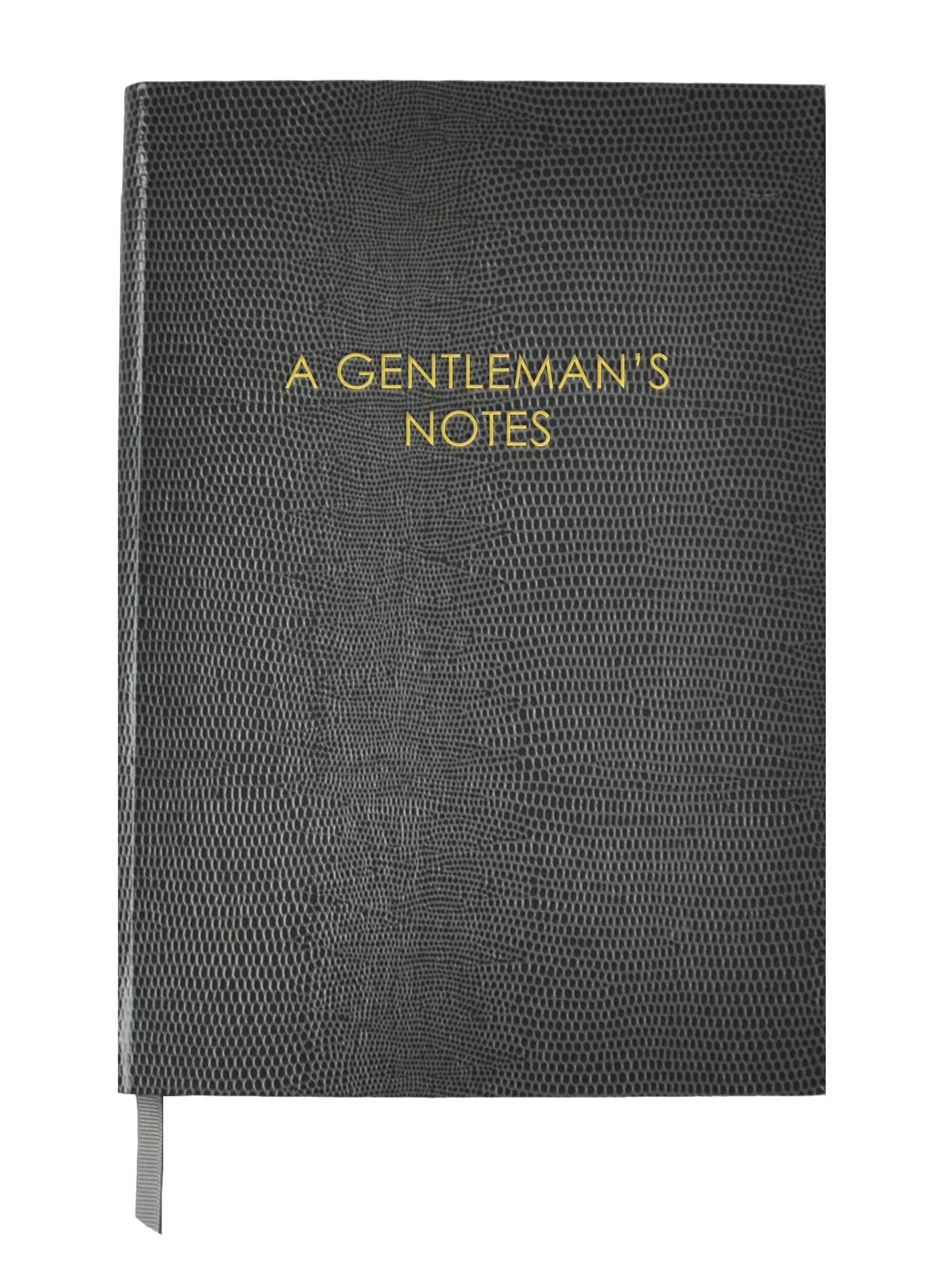 A Gentleman's Notes Notebook