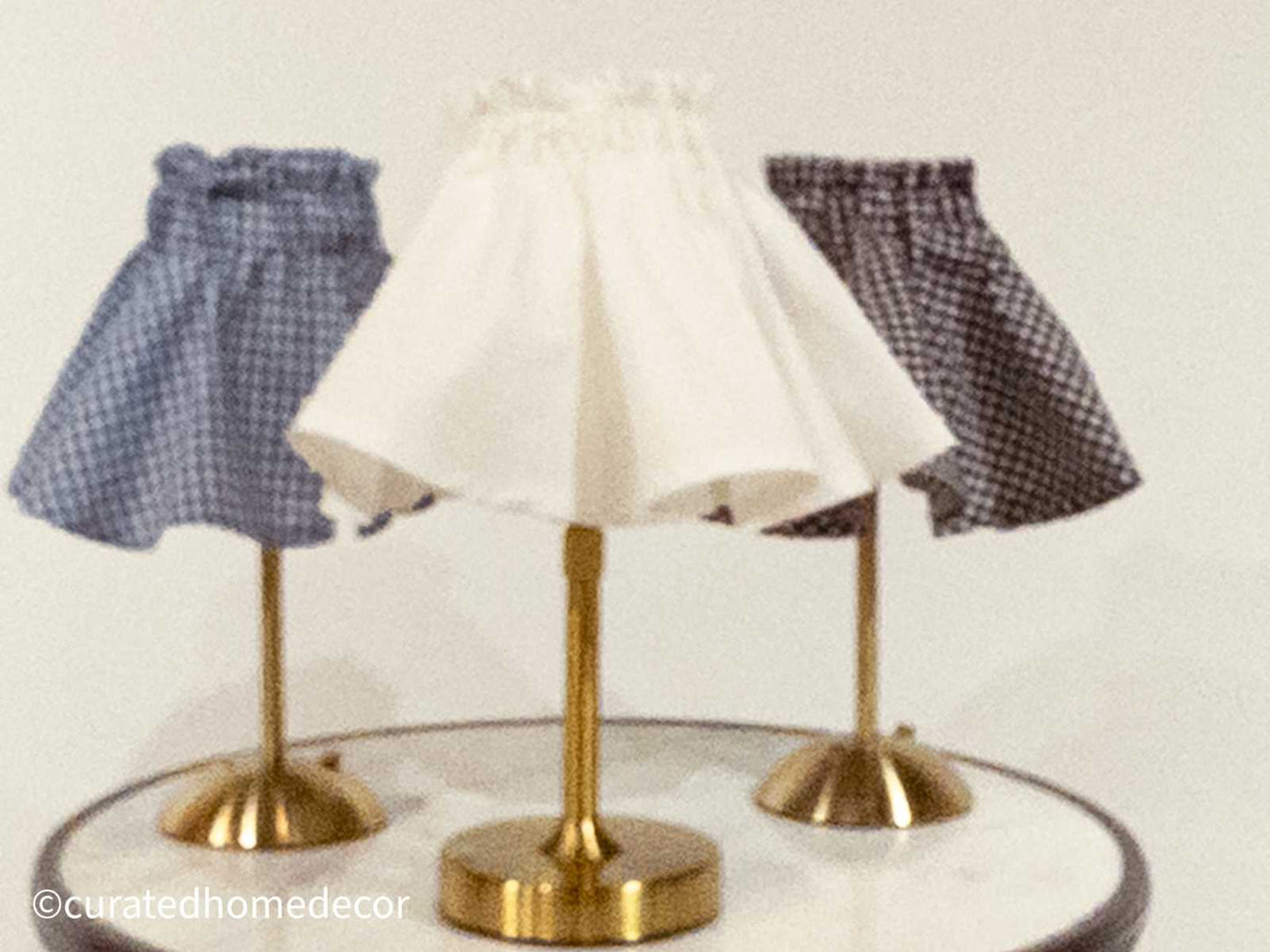 
                  
                    Handmade Cotton Scrunchie Lampshade Cover - Curated Home Decor
                  
                