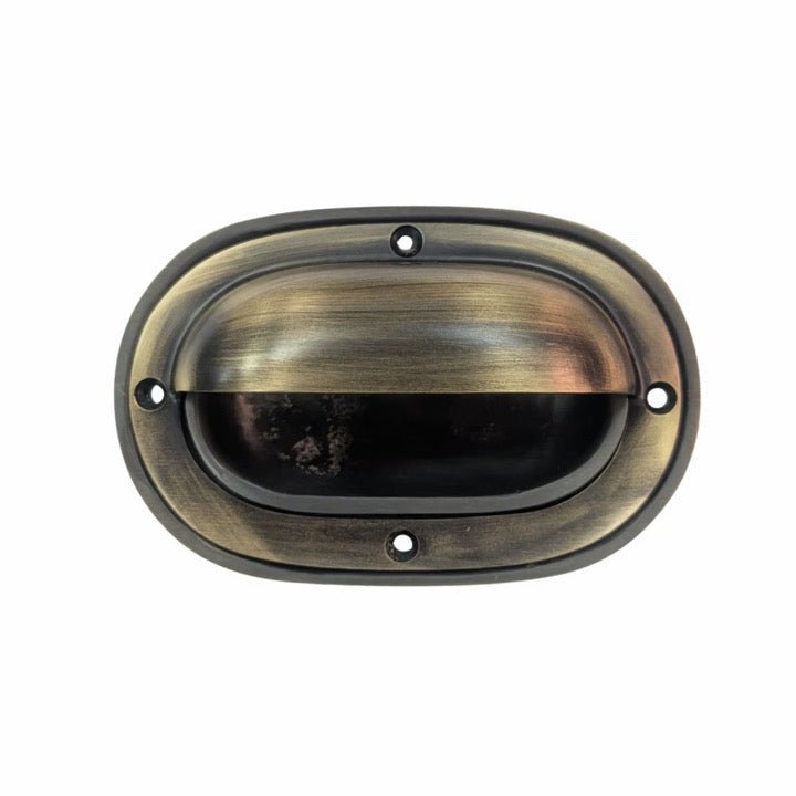 
                  
                    Brass Covered Cup Bin Drawer Pull - Curated Home Decor
                  
                