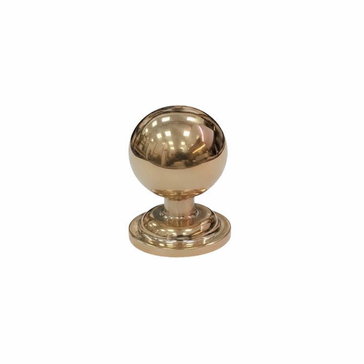 
                  
                    Brass Round Cabinet Knob 1.25" - Curated Home Decor
                  
                