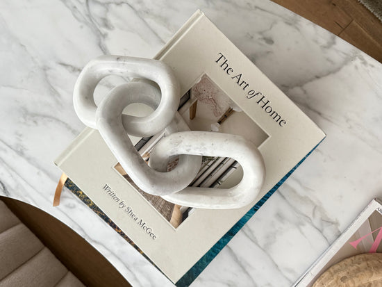 Marble Chain Link Decor