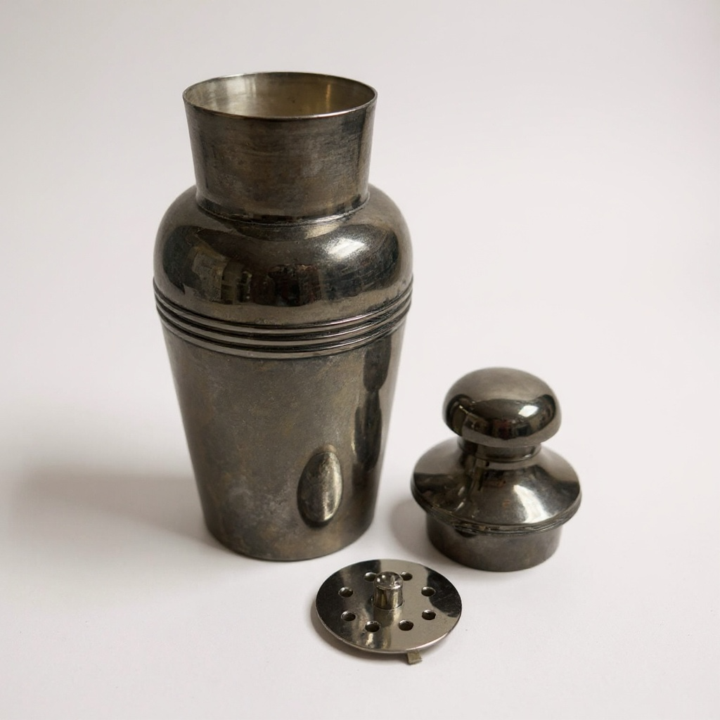 Vintage Art Deco MCM Cocktail Shaker - Curated Home Decor