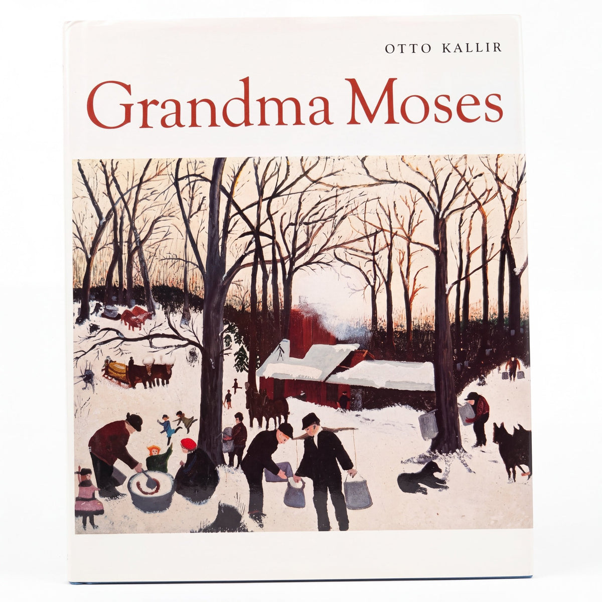 Vintage Grandma Moses Art Book by Otto Kallir - Curated Home Decor