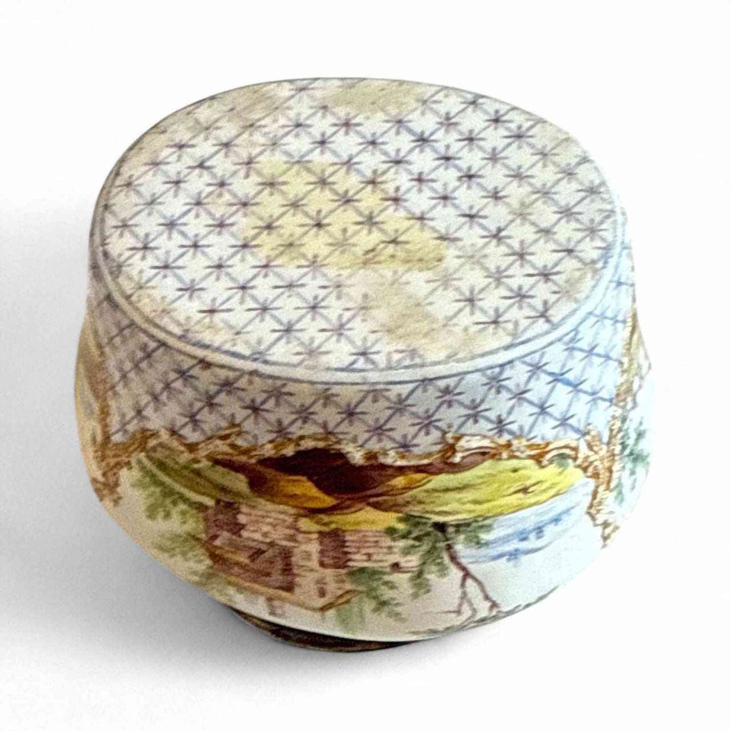 
                  
                    A French Porcelain Snuff Box with silver Mounts - Curated Home Decor
                  
                