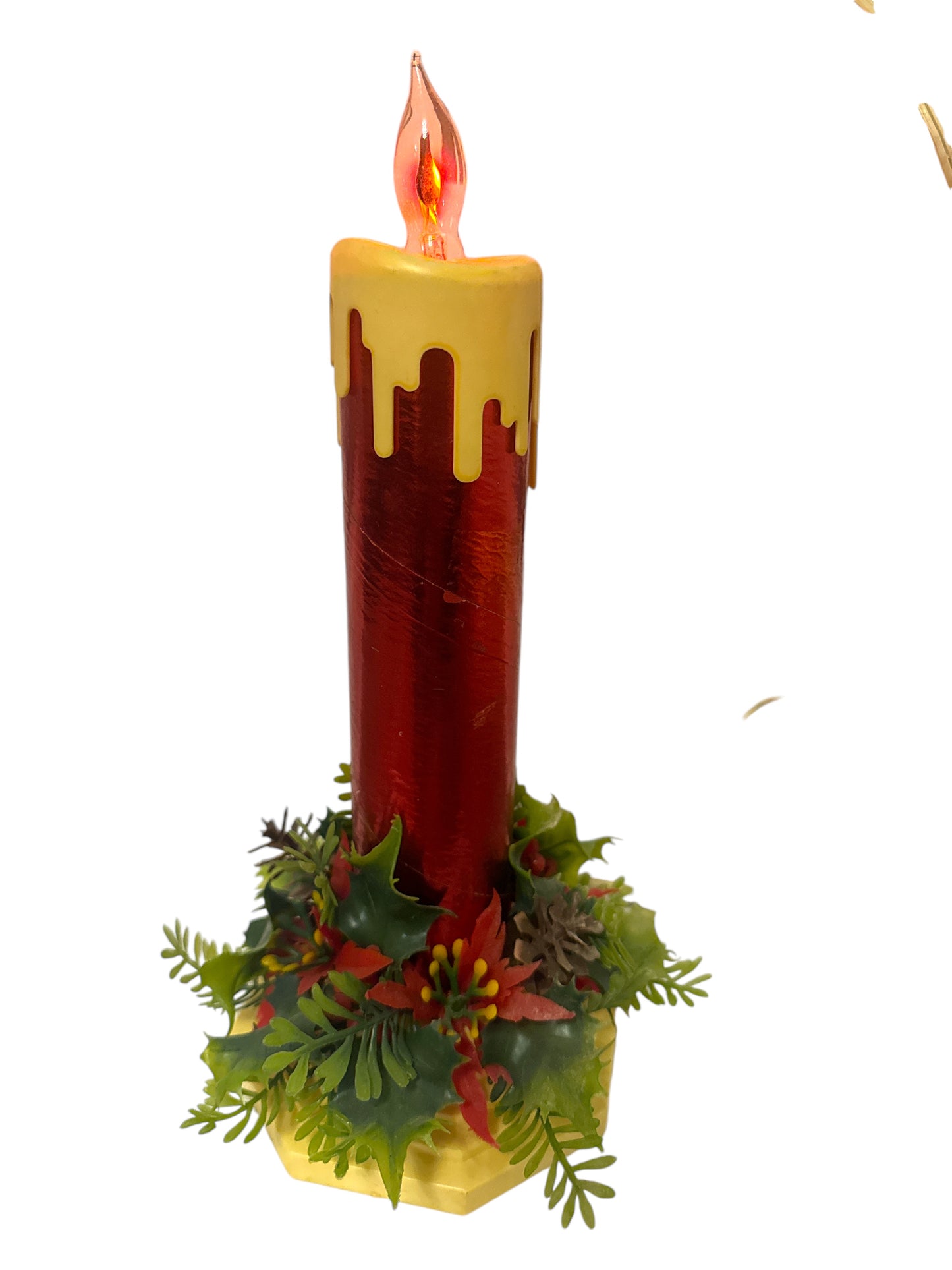 Vintage Beacon Christmas Electric Candle Lamp - Curated Home Decor