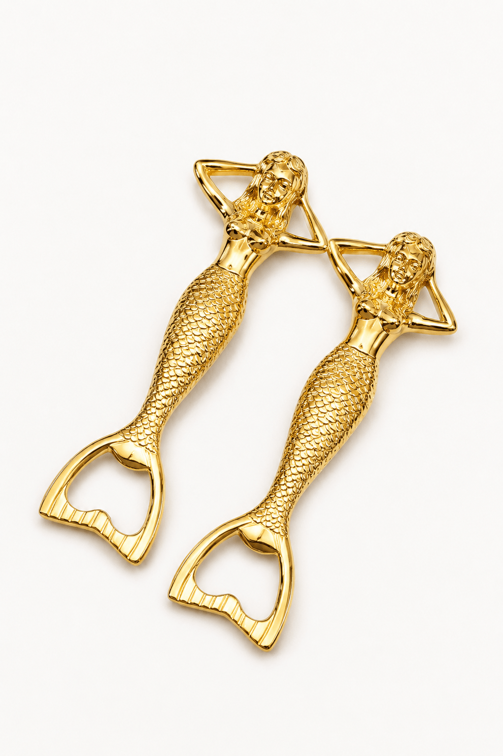 Brass Mermaid Bottle Opener - Curated Home Decor