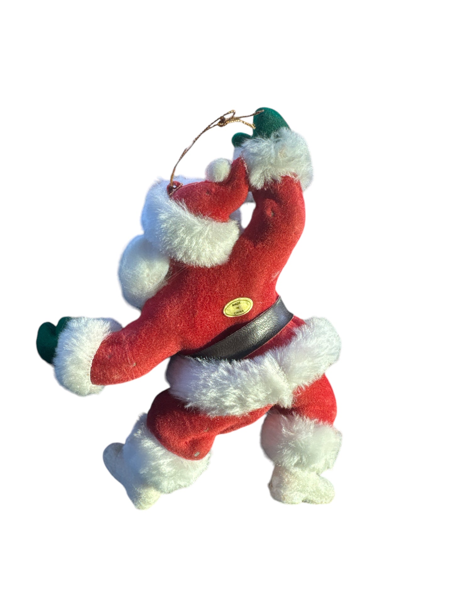 Retro Santa ornament 8” - Curated Home Decor