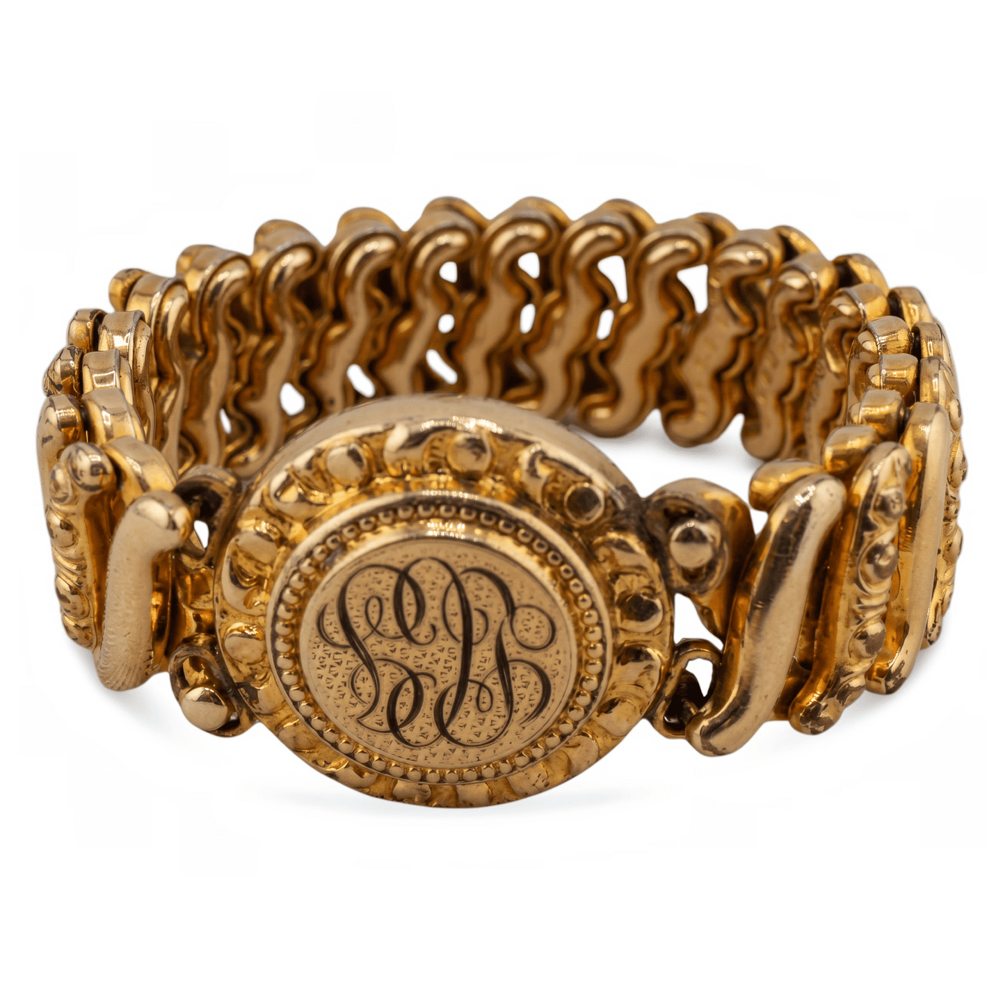 
                  
                    Antique Gold-Filled Sweetheart Expansion Bracelet - Curated Home Decor
                  
                