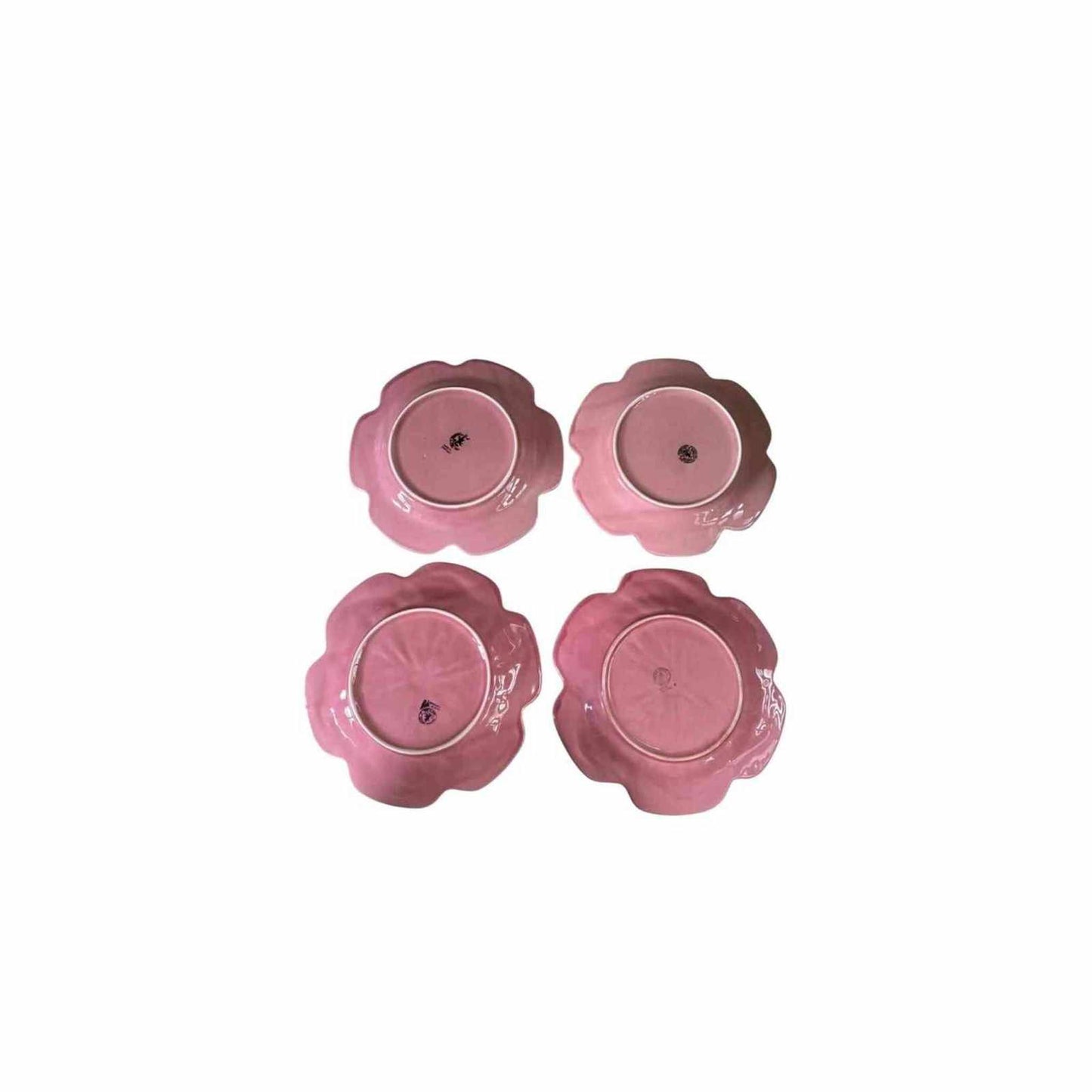 
                  
                    Bordallo Pinheiro Pink Cabbage Leaf Dinner Plates Set of 4 - Curated Home Decor
                  
                
