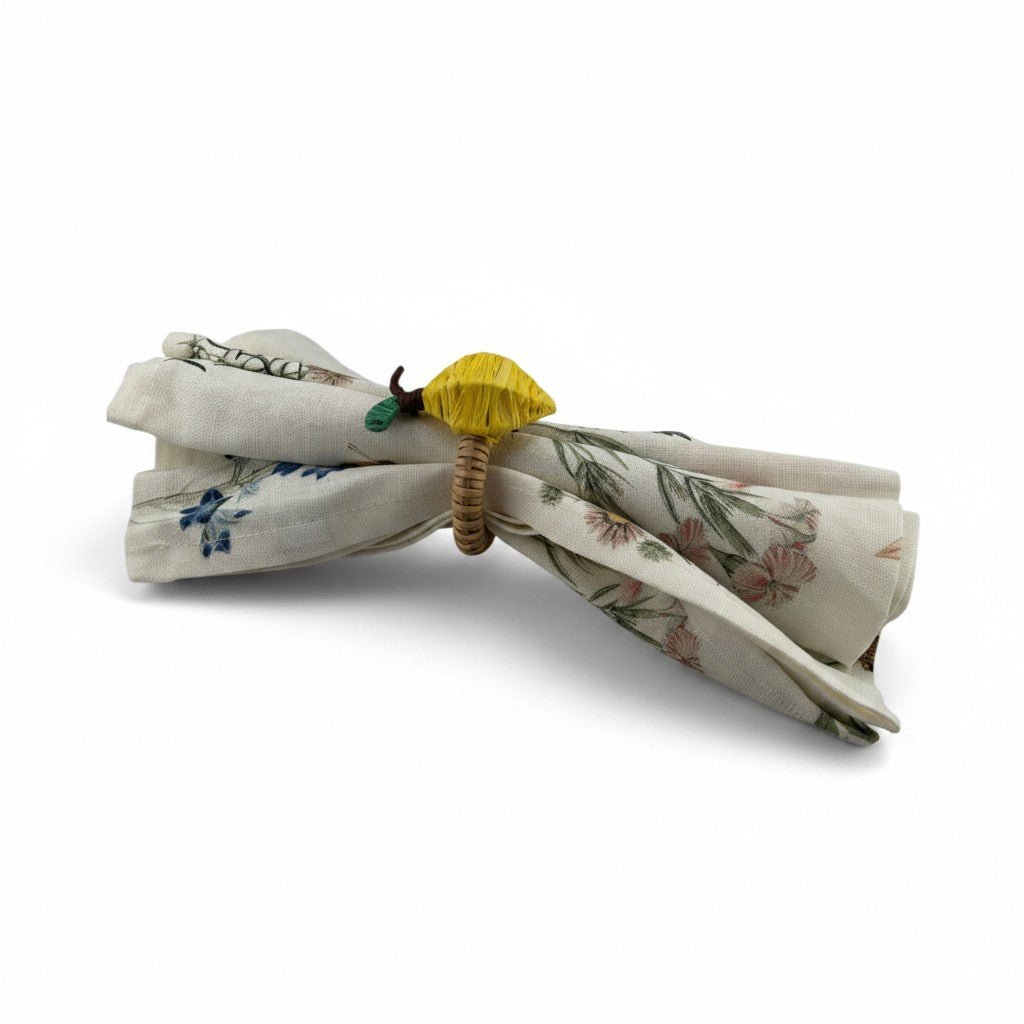 
                  
                    Juliska Floral Garden Napkins, Set of 4 - Curated Home Decor
                  
                