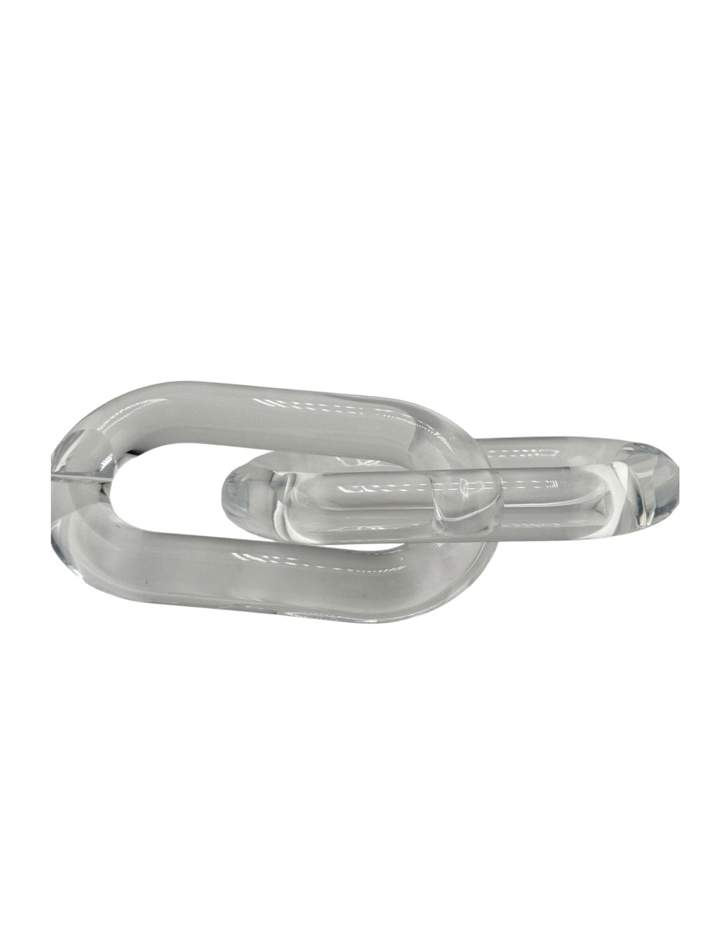 
                  
                    Sculptural Glass Chain Link — Modular Decor Object - Curated Home Decor
                  
                
