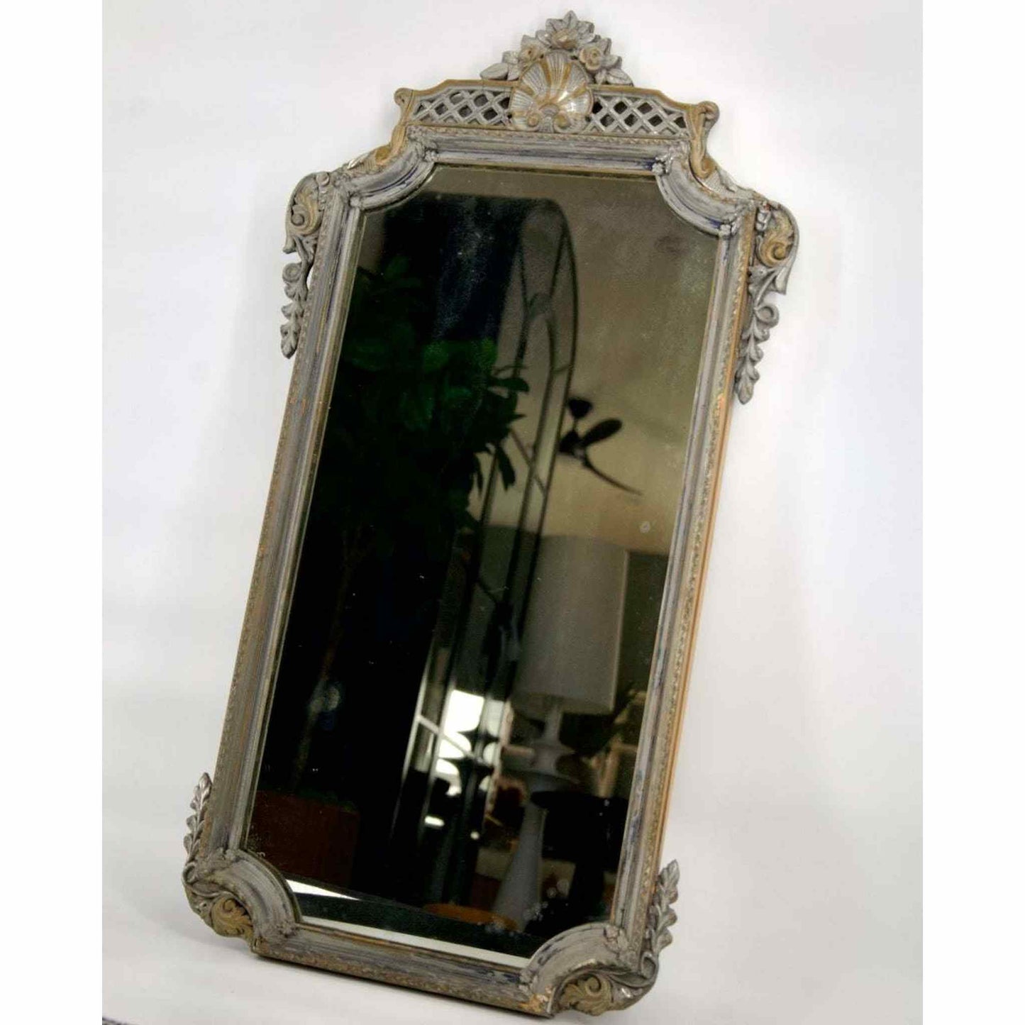 Antique French Rococo Mirror – Beveled Glass - Curated Home Decor