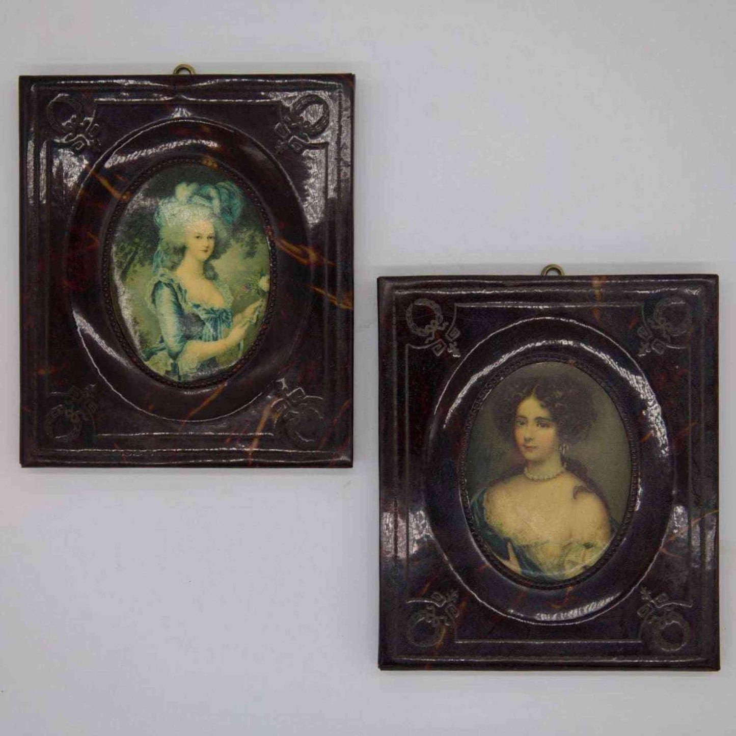 
                  
                    Antique German Transferware Portraits – Louise - Rosalie Dugazon & Marie Antoinette - Curated Home Decor
                  
                