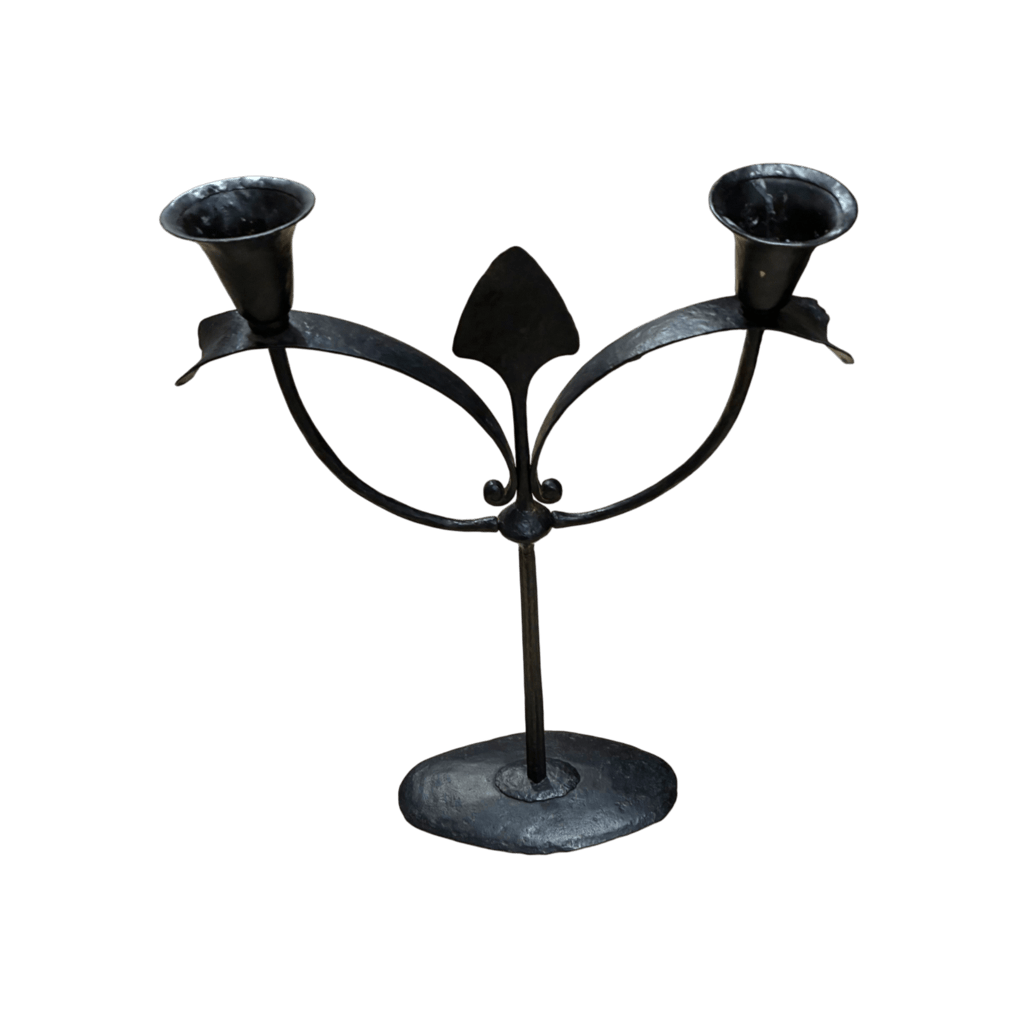 
                  
                    Vintage Spanish Revival Wrought Iron Candelabra - Curated Home Decor
                  
                