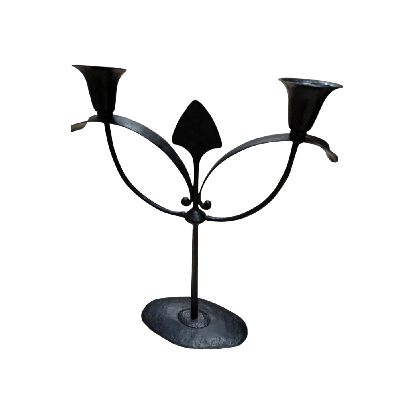
                  
                    Vintage Spanish Revival Wrought Iron Candelabra - Curated Home Decor
                  
                