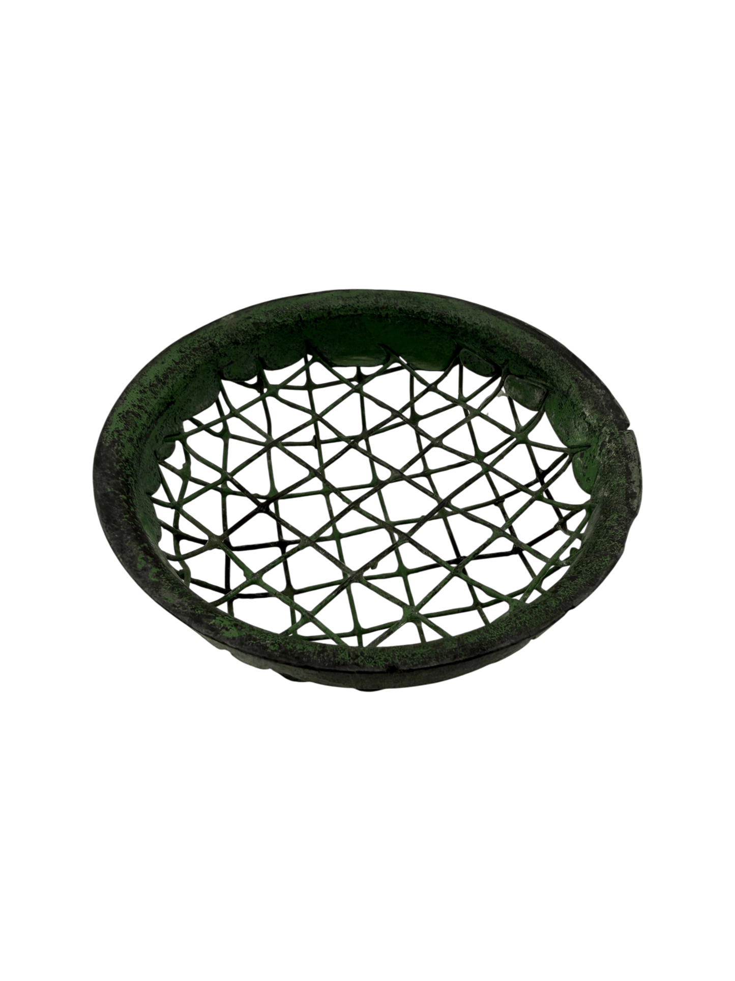 
                  
                    Vintage Green Cast Iron Dome Flower Frog - Curated Home Decor
                  
                