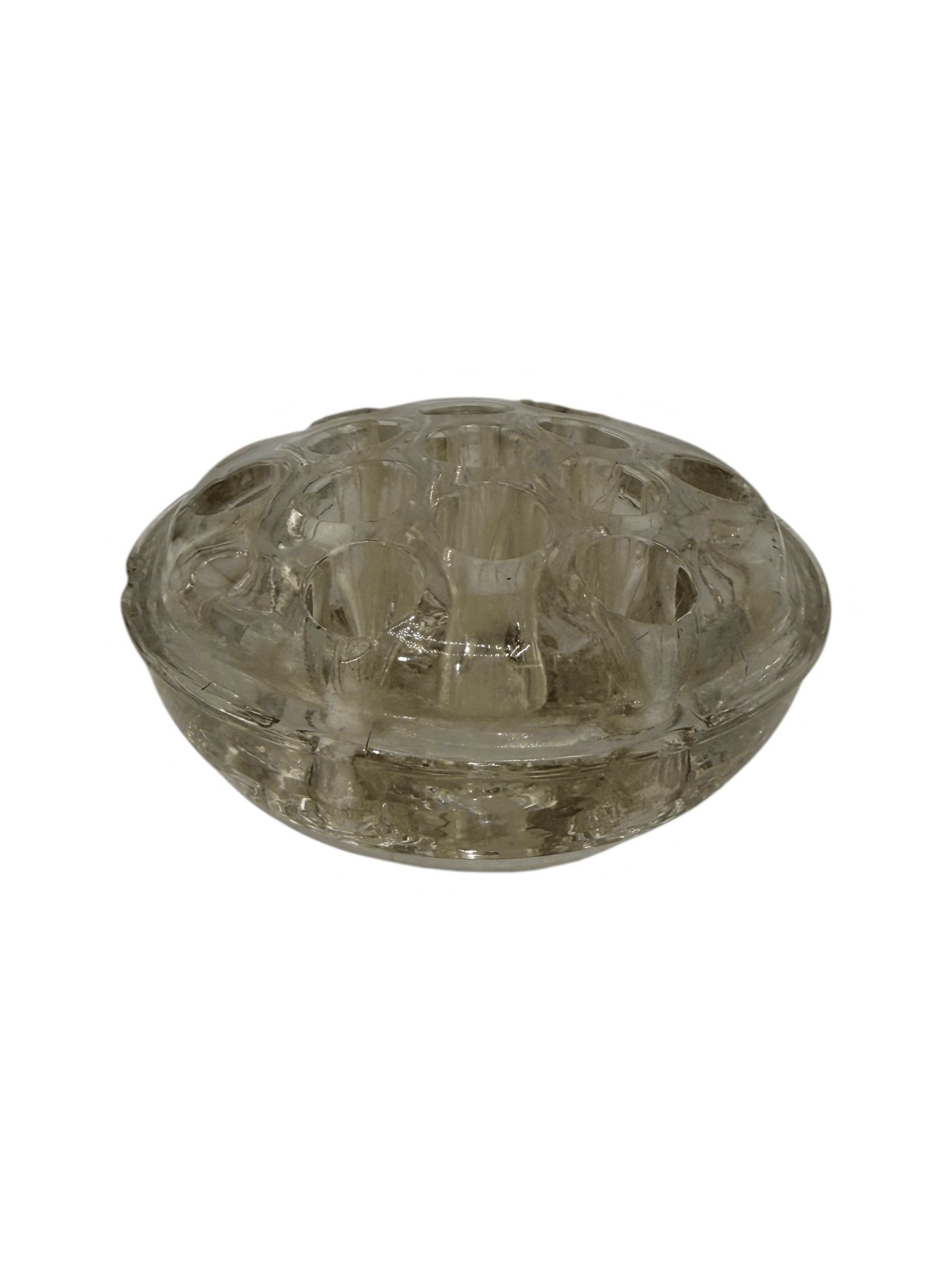 
                  
                    Vintage Glass Flower Frog - Curated Home Decor
                  
                