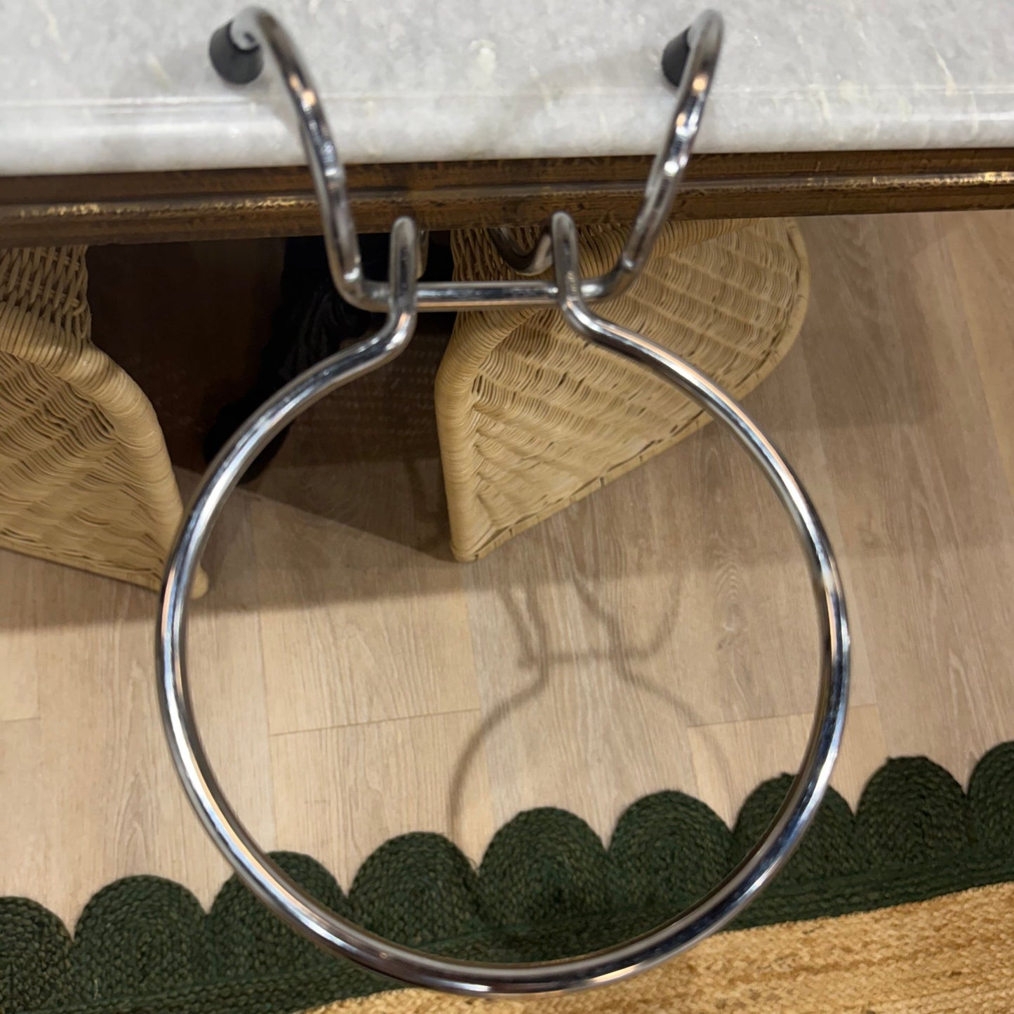 
                  
                    Vintage Chrome Tableside Champagne Bucket Stand - Curated Home Decor
                  
                