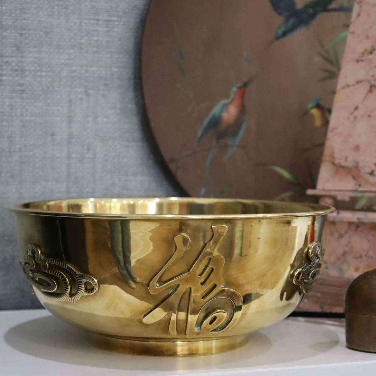 
                  
                    Vintage 1970s Brass Serpent Bowl - Curated Home Decor
                  
                