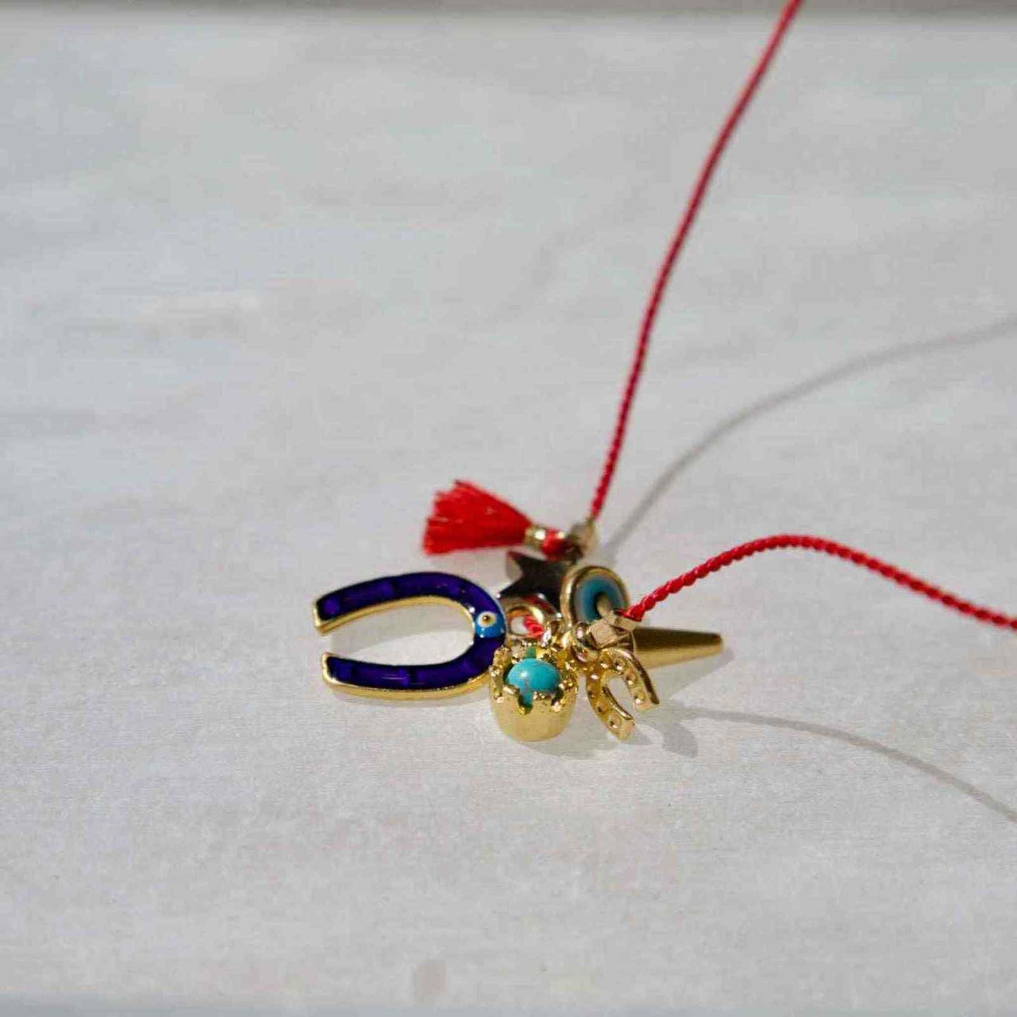 
                  
                    All The Luck Charm Necklace - Curated Home Decor
                  
                