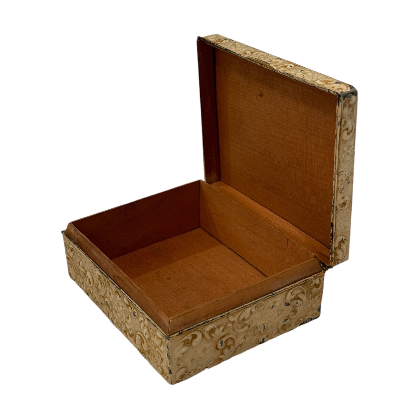 Vintage Asian Dragon Cigarette Box - Curated Home Decor