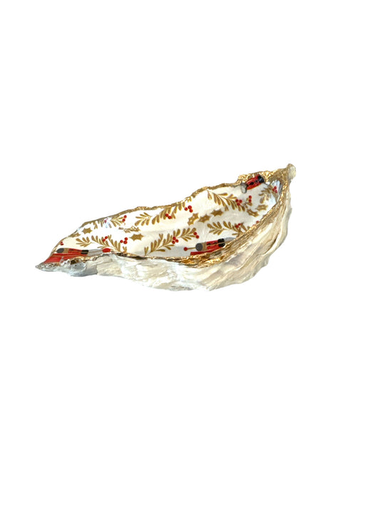 Christmas Oyster Shells: Nutcracker