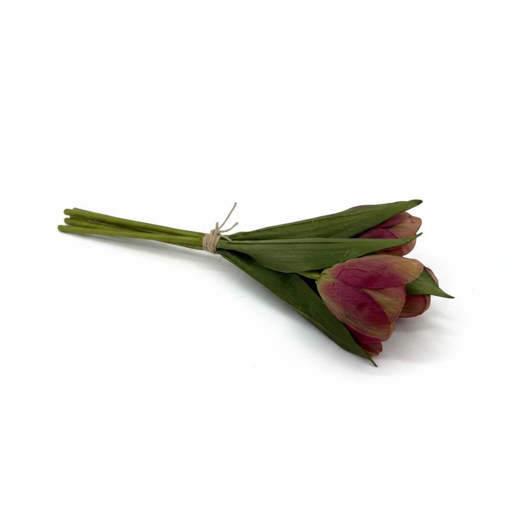 
                  
                    Tulips Flowers Bouquet Red Madonna - Curated Home Decor
                  
                