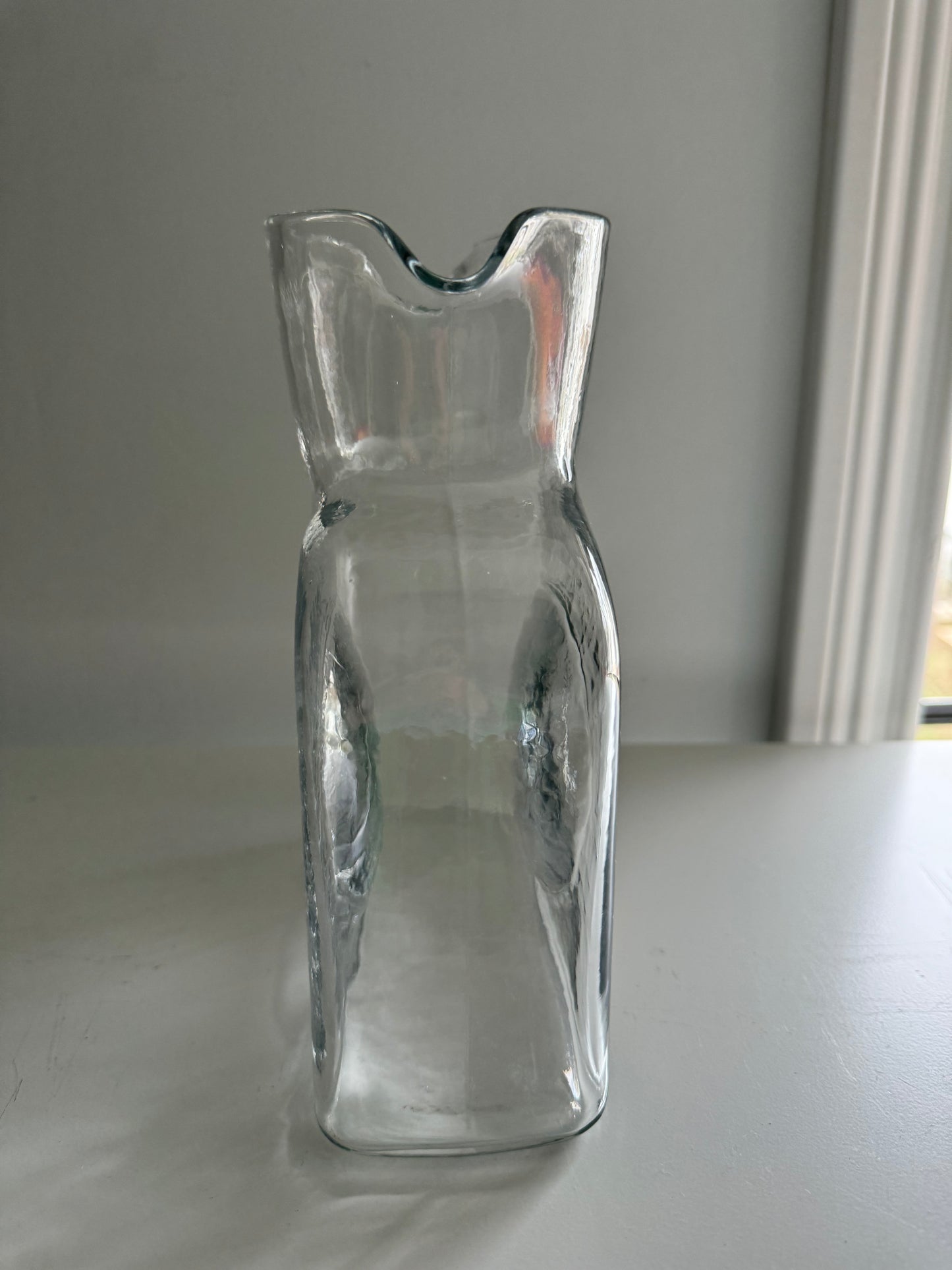 Vintage Style Blenko MCM Glass Water Bottle