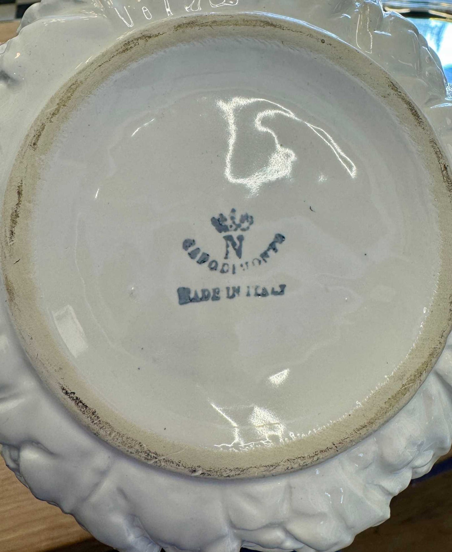 
                  
                    Vintage Capodimonte Lidded Bowl - Curated Home Decor
                  
                