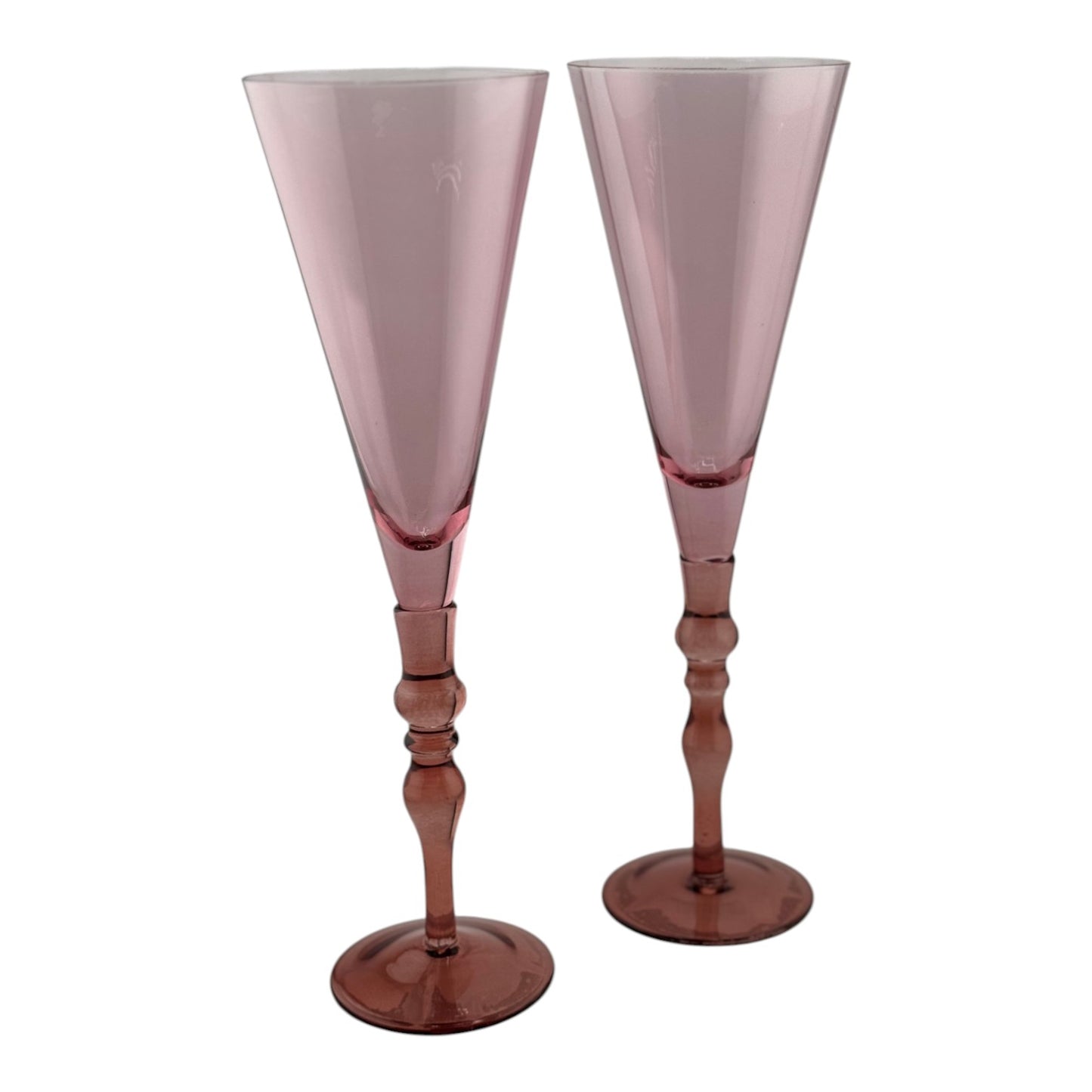 
                  
                    10oz Two-Tone Pink & Rust Champagne Flute - Curated Home Decor
                  
                
