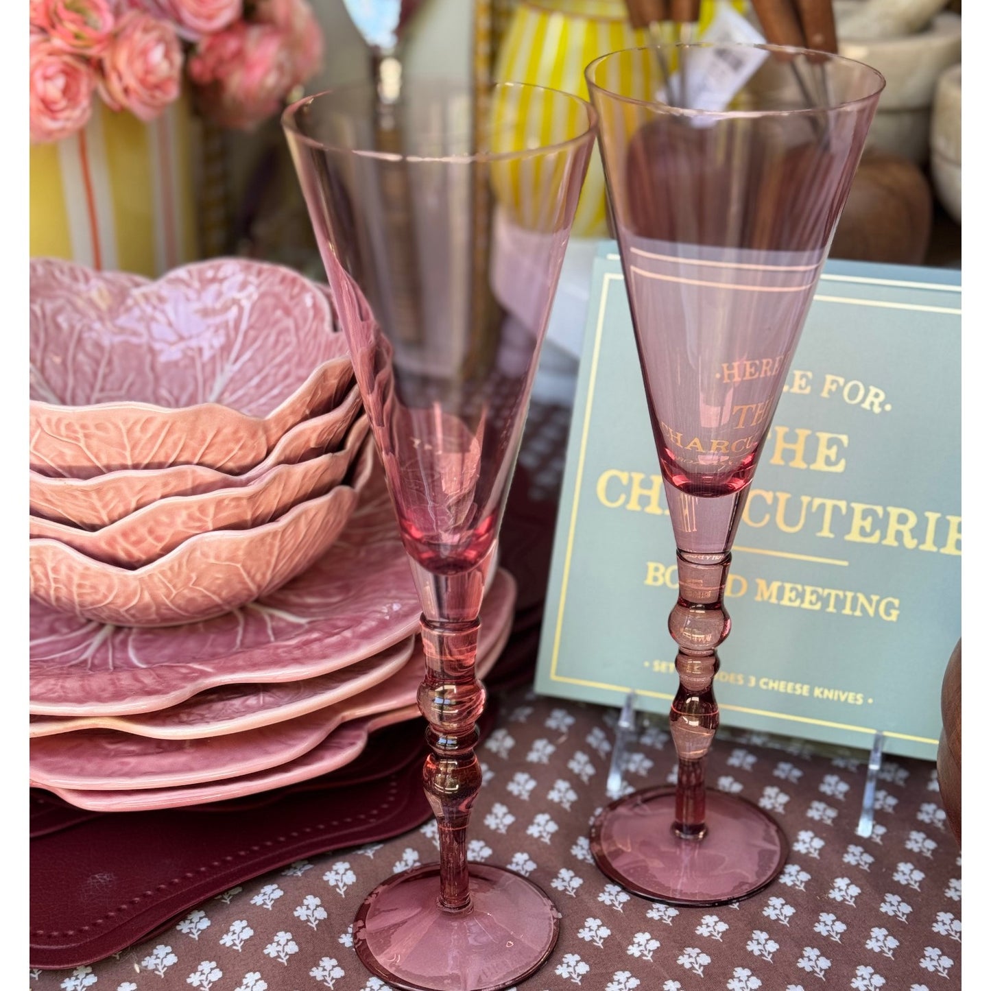 
                  
                    10oz Two-Tone Pink & Rust Champagne Flute - Curated Home Decor
                  
                