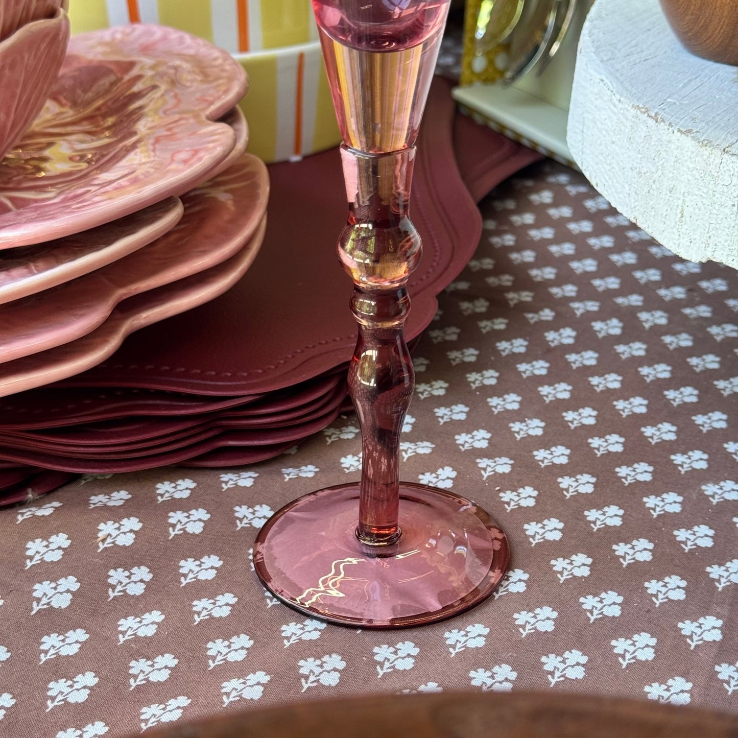 
                  
                    10oz Two-Tone Pink & Rust Champagne Flute - Curated Home Decor
                  
                
