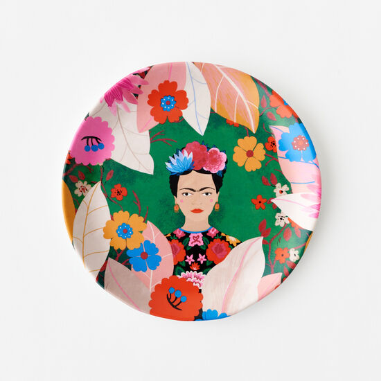 Kahlo Melamine Plate with Gift Box