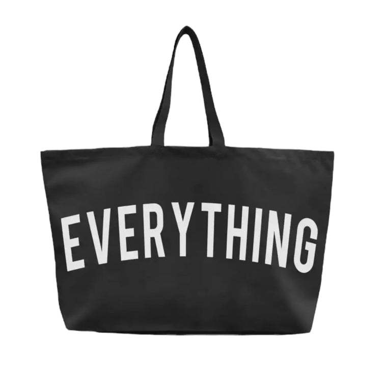 XL “EVERYTHING” Canvas Tote Bag