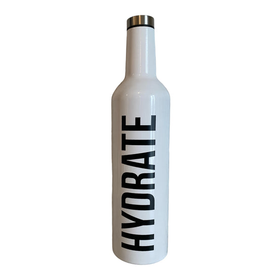 "Hydrate" Flask Bottle - Curated Home Decor