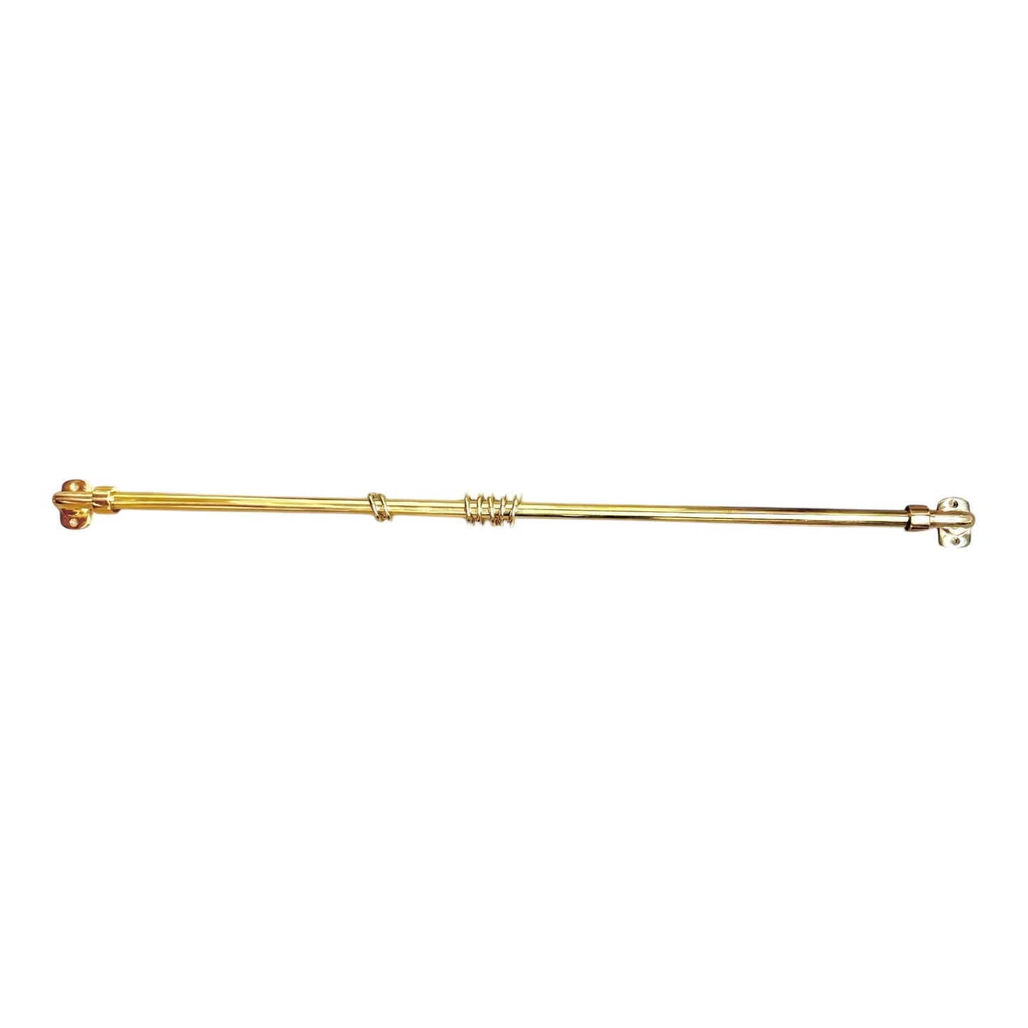 Brass Cafe Curtain Rail 27”