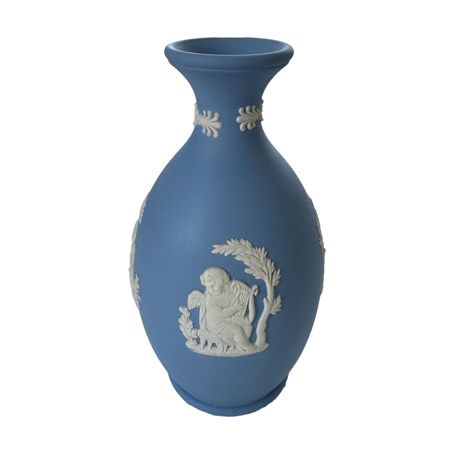 Mini Blue Wedgewood Vase