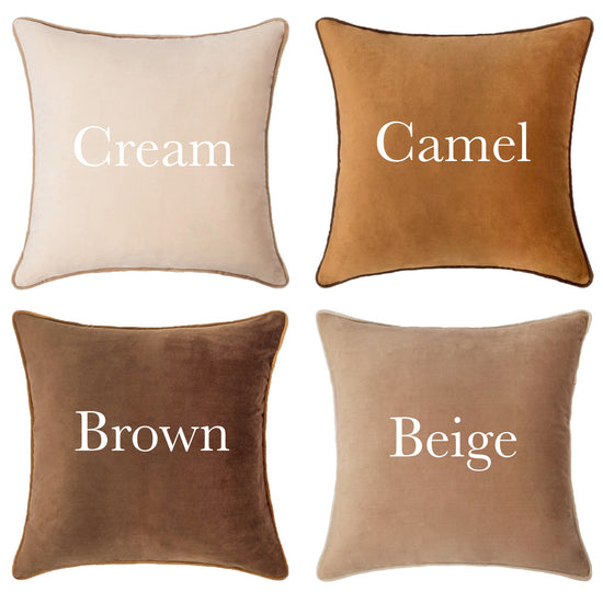 Monteverde 18x18 inch Pillow in Assorted Colors - Curated Home Decor