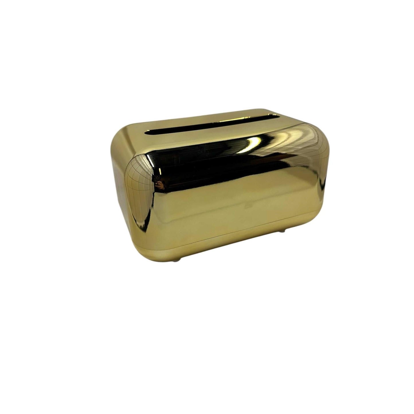 
                  
                     Modern Gold Footed Tissue Holder - Curated Home Decor
                  
                