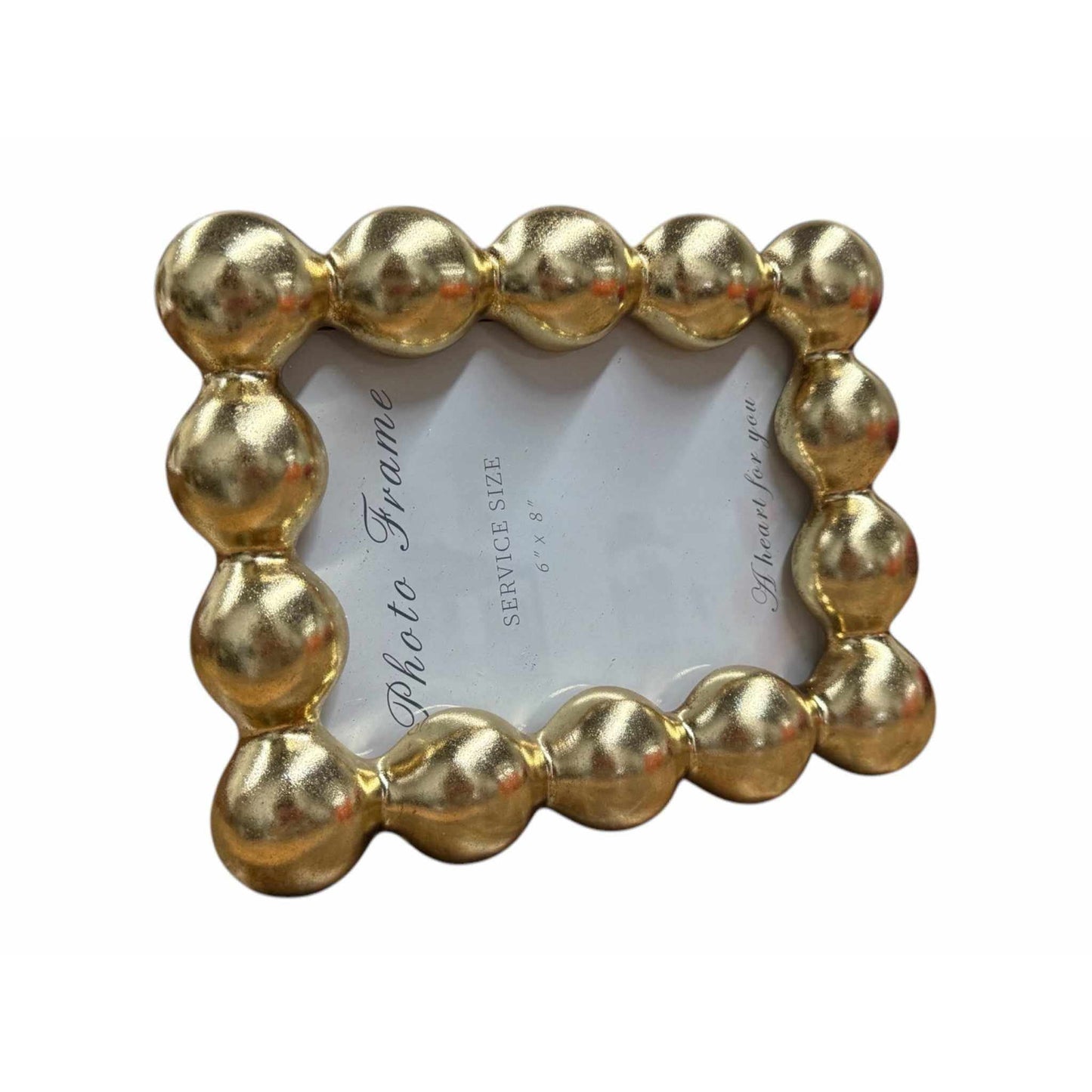
                  
                    Gold Bobbin Picture Frame (5" x 7") - Curated Home Decor
                  
                