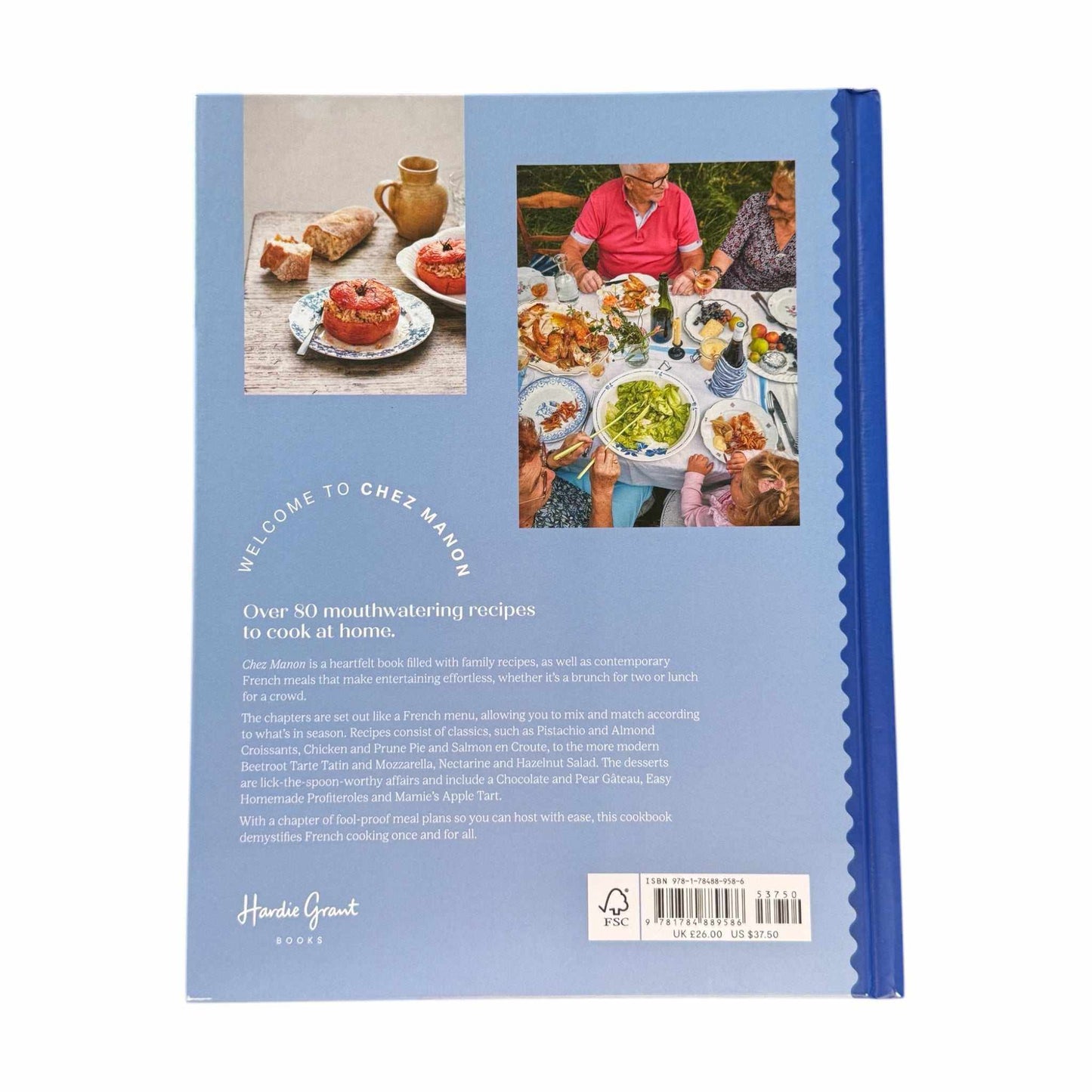 Chez Manon French cookbook featuring easy, authentic recipes from Brittany by Manon Lagrève