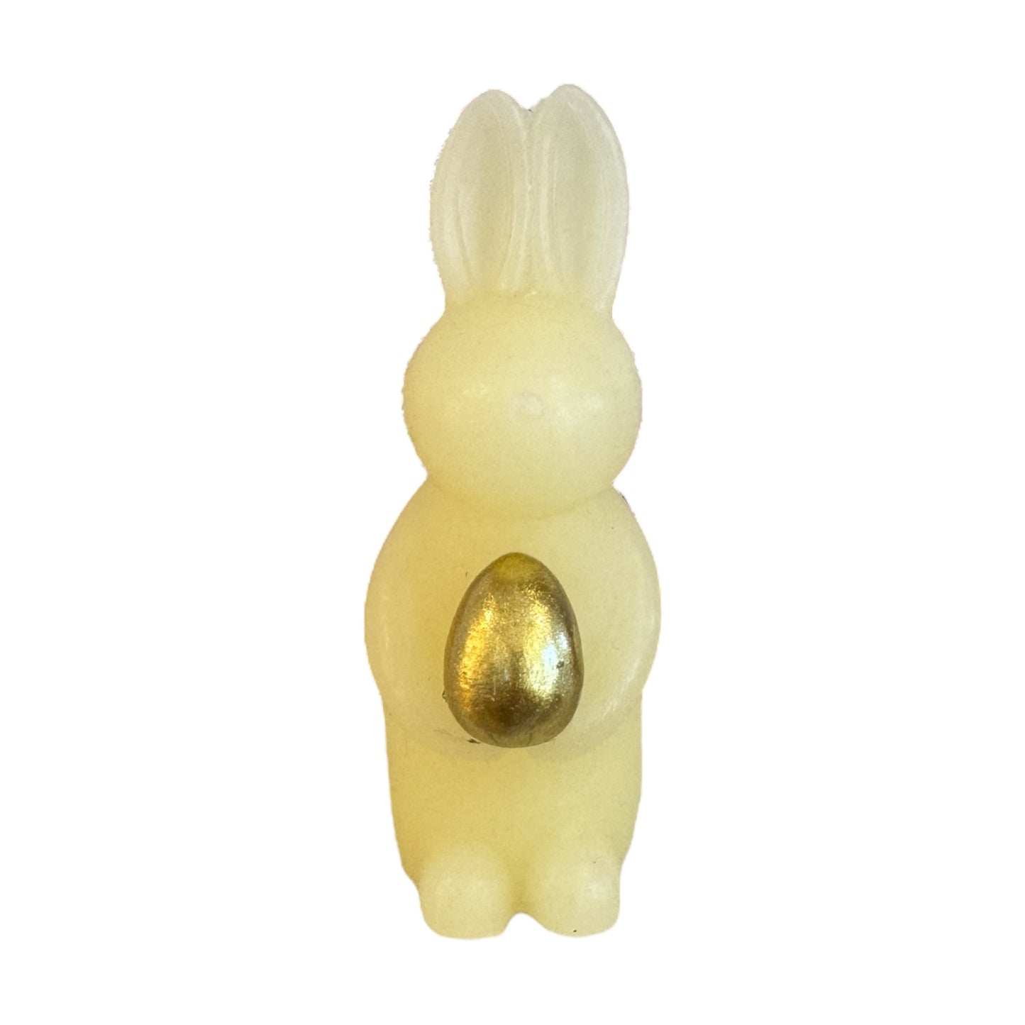 Bunny w/ Golden Egg Candle